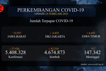 Bertambah 317 jiwa, Jawa Timur catat kematian tertinggi COVID-19
