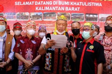 Deklarasi Suku Dayak se-Kalimantan dukung IKN Nusantara