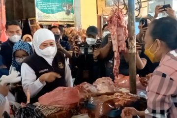 Gubernur pastikan harga daging sapi di Jatim stabil