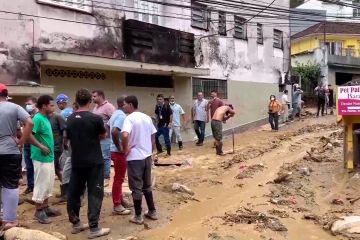 Korban tewas akibat hujan lebat di Brazil bertambah jadi 185 orang
