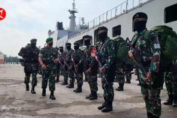 Pangdam Iskandar Muda lepas 400 prajurit menuju Papua