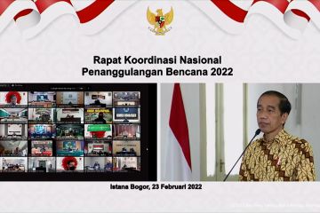 Presiden harapkan masyarakat Indonesia tangguh bencana