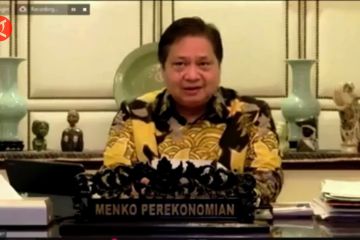 Menko Airlangga ajak masyarakat jaga momentum pemulihan ekonomi