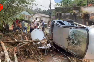 Sedikitnya 94 orang tewas akibat banjir dan tanah longsor di Brazil