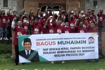 Deklarasi dukung Muhaimin Capres 2024 di Kabupaten Malang