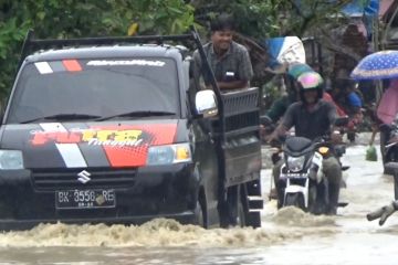 Hujan di pantai timur Aceh, lima kecamatan terendam banjir