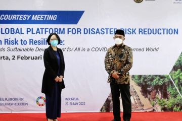 Menko PMK terima utusan PBB bidang pengurangan risiko bencana