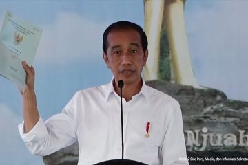 Presiden tegaskan pentingnya sertifikat tanah