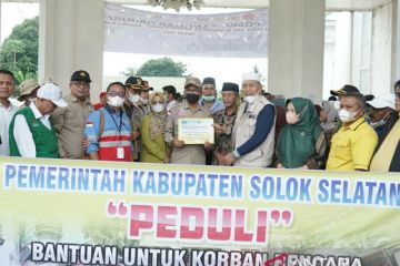 Pemkab Solok Selatan kirimkan tenaga medis ke Pasaman Barat