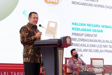 Ketua MPR apresiasi TNI-Polri jaga stabilitas selama pandemi COVID-19