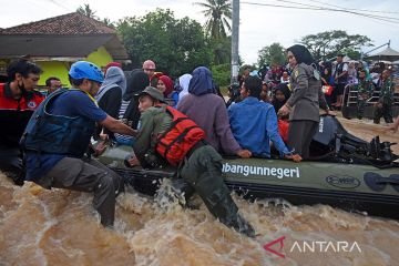Banjir di kota Serang sudah surut di dua kelurahan