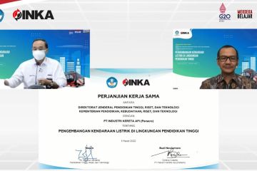 INKA-Kemendikbudristek kerja sama kembangkan kendaraan listrik