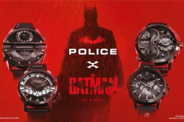 Police buat jam tangan edisi terbatas rayakan perilisan "The Batman"