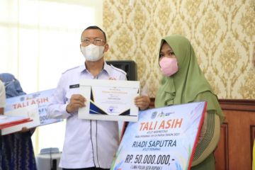 Pemkot Binjai beri tali asih atlet NPC berprestasi di Peparnas 2021