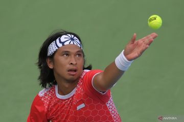 Tim tenis putra Indonesia tantang tuan rumah di laga pembuka SEA Games