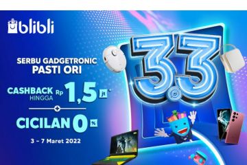 Blibli "Gadgetronic" jawab tingginya permintaan ponsel & elektronik