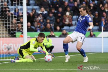 Liga Inggris: Leicester City menang 1-0 atas Leeds United