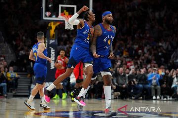 Nikola Jokic absen, DeMarcus Cousins pimpin Nuggets atasi Rockets