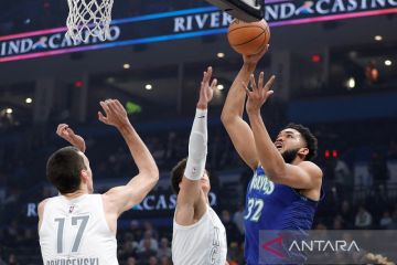 Timberwolves menang tiga gim beruntun usai lewati Thunder 138-101