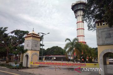 Pemprov Bengkulu pasang garis peringatan di View Tower