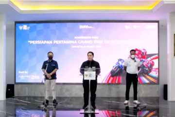 Erick Thohir apresiasi tingginya animo publik terkait MotoGP Mandalika