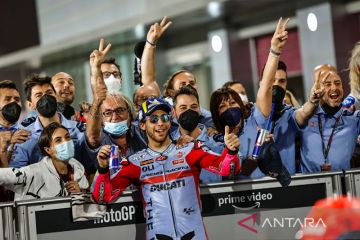 Start kedua di MotoGP Qatar, Bastianini bikin bangga sponsor Indonesia