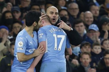 Guardiola sanjung skuadnya tetap lapar kemenangan