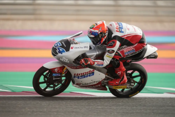 Finis P19 di Qatar, Mario Aji penuhi target debut Moto3