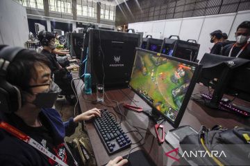 Atlet pelatnas Esports berlatih jelang SEA Games Vietnam