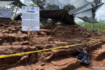 Bangunan candi di situs Srigading miliki ciri khas Jawa Tengah