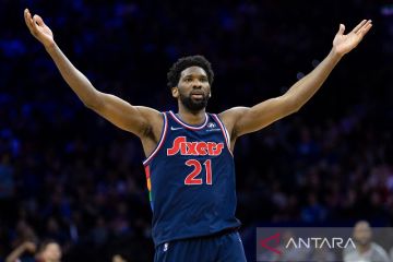 Joel Embiid pandu Sixers perburuk tren kekalahan beruntun Bulls