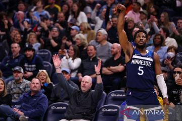 Minnesota Timberwolves larut nikmati atmosfer positif kandang mereka