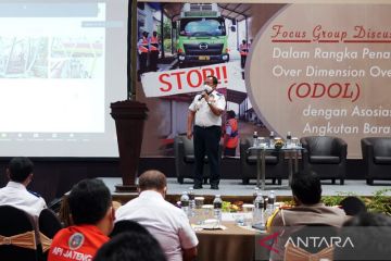 Kemenhub gelar audiensi dengan pengemudi guna penanganan truk ODOL