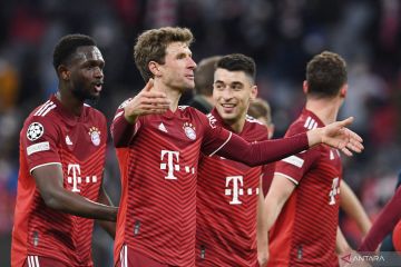 Bayern Muenchen maju ke perempat final setelah hancurkan Salzburg 7-1