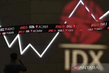 IHSG terkoreksi seiring dengan kekhawatiran kasus COVID-19 di Tiongkok