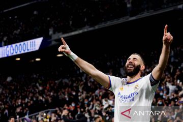 Liga Champions: Benzema hattrick, Real Madrid kandaskan PSG 3-1