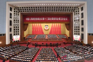 Penutupan sesi kelima Komite Nasional Majelis Permusyawaratan Politik Rakyat China