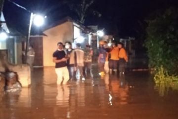 Tanggul Sungai Dawe di Kudus jebol akibatkan banjir