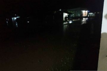 Desa Barati Kabupaten Poso dilanda banjir karena curah hujan tinggi