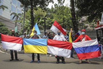 Aksi Damai Hentikan Perang Rusia-Ukraina