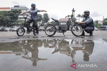 Yuk intip sepeda dan sepeda motor listrik produksi Universitas Surabaya