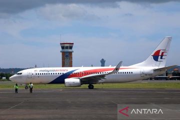 Malaysia Airlines terbang perdana ke Bandara  Gustri Ngurah Rai Bali