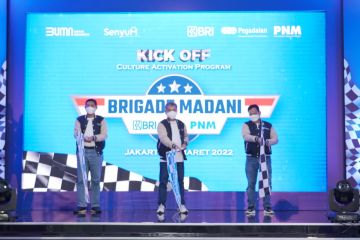 Bersama BRI dan PNM Pegadaian berkolaborasi bentuk Brigade Madani