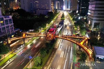 JPO Pinisi, satu lagi fasilitas penyeberangan jalan yang baru di Jakarta