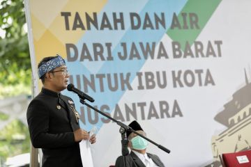 Jawa Barat himpun tanah dan air untuk IKN
