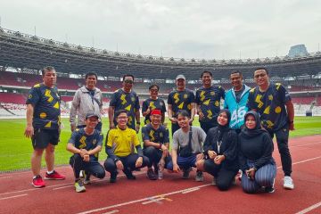 MWA UI, BEM UI, Ketua Iluni, WR 1 UI & Direktur BNI jogging bersama