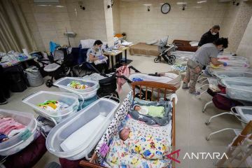 Bunker khusus BioTexCom untuk bayi di Ukraina