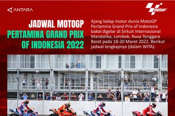 Jadwal Pertamina Grand Prix of Indonesia 2022