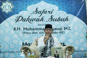 Putra Dai Sejuta Umat, M Syauqi MZ ajak masyarakat wakaf Al Quran