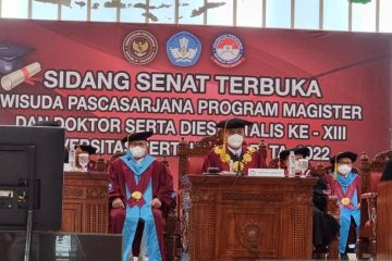 Universitas Pertahanan gelar wisuda untuk 428 mahasiswa S2 dan S3